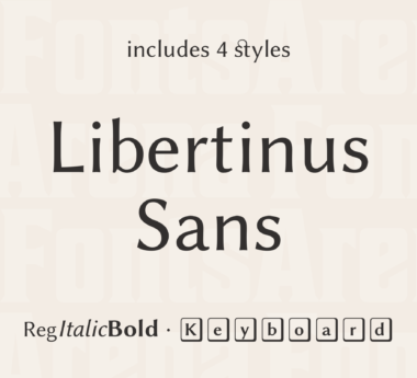 Libertinus Sans by Libertinus Fonts