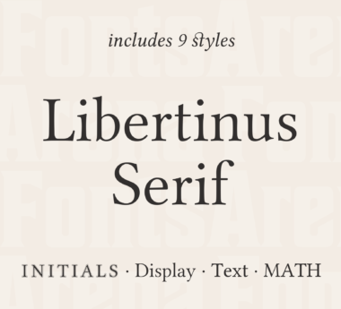 Libertinus Serif by Libertinus Fonts