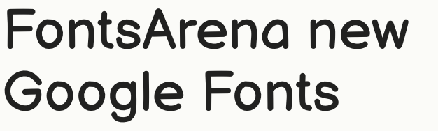 Free font Balsamiq Sans on Google Fonts