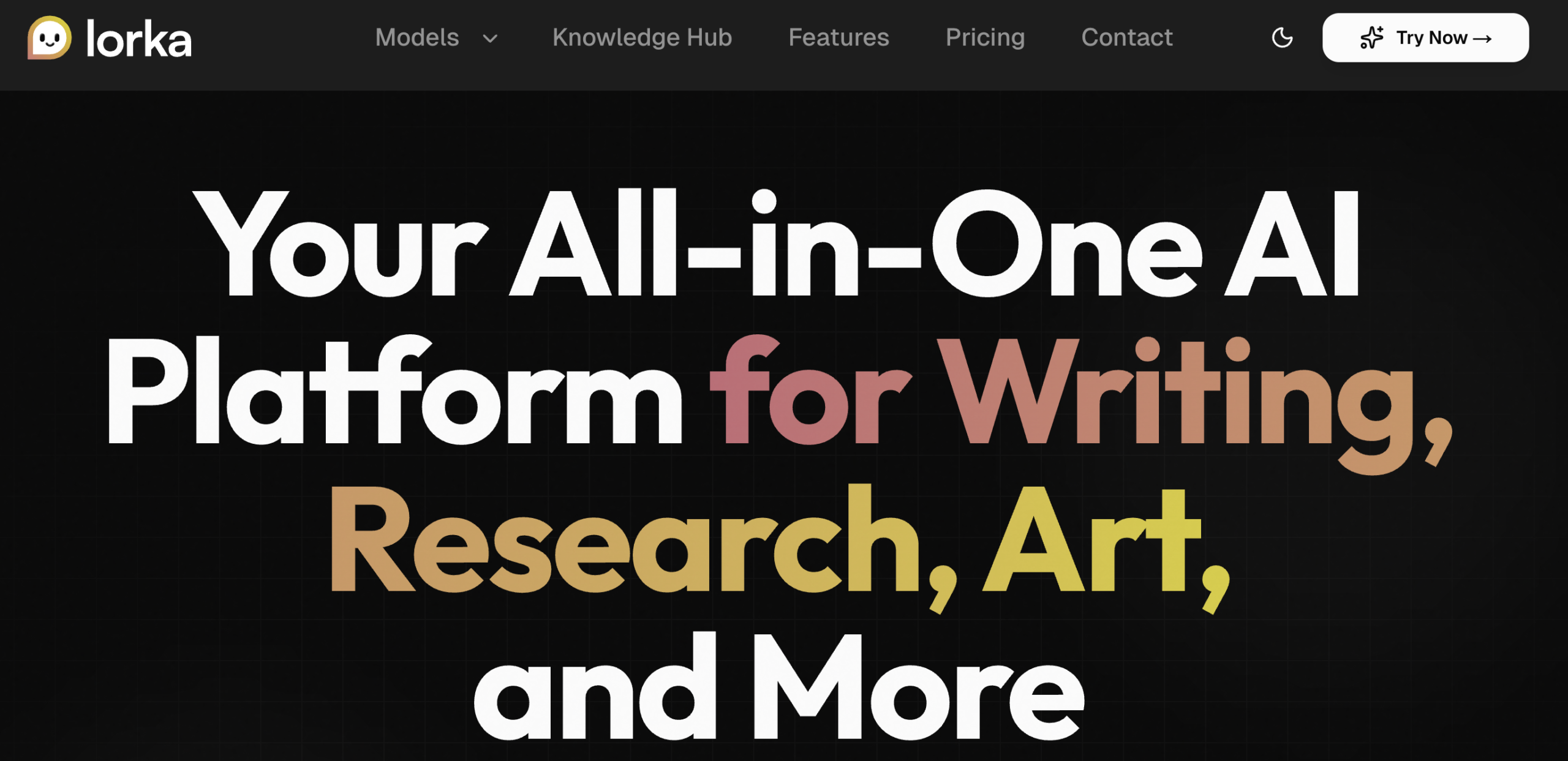 lorka ai homepage