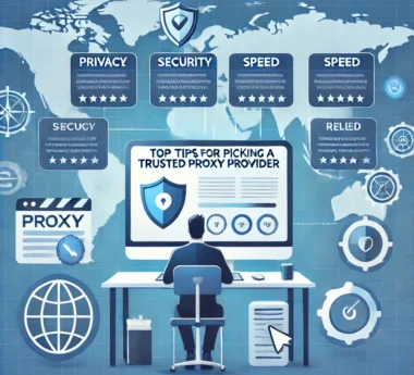 Top Tips for Picking a Trusted Proxy Provider