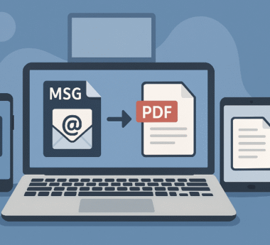 Cross-platform compatibility: How to open and convert MSG files to PDF on any device