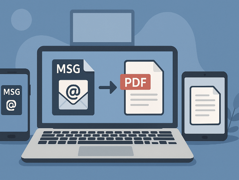 Cross-platform compatibility: How to open and convert MSG files to PDF on any device