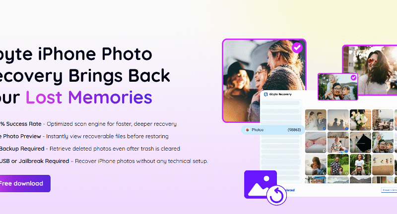 How to Restore Lost Photos on iPhone (2025 Guide)