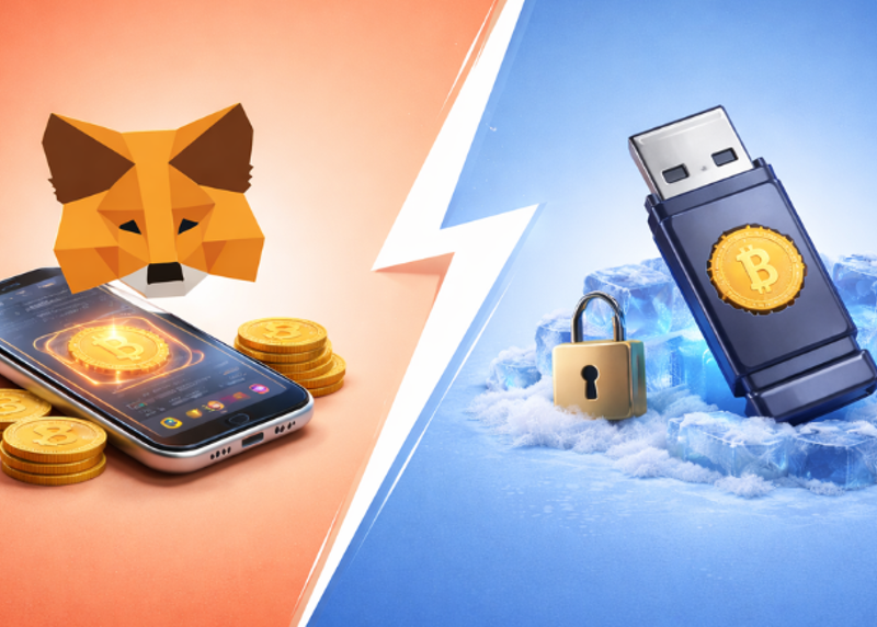 Hot vs Cold Cryptocurrency Wallets, Which One Is Safer in 2026?