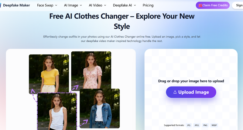 Deepfake Maker AI Clothes Changer: The Ultimate Guide to Effortless Outfit Swaps