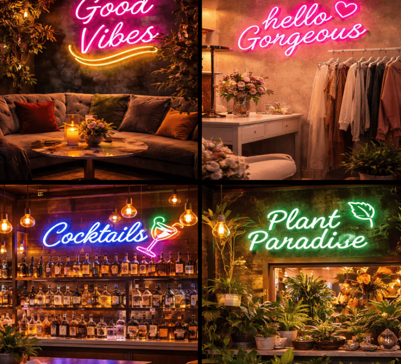How to Add Style, Identity, and Visibility to Any Space with Neon Signs
