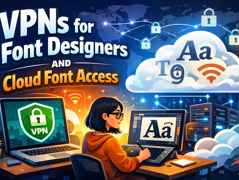 VPNs for Font Designers and Cloud Font Access