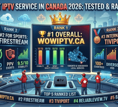IPTV Canada: The Complete 2026 Guide to the Best Canadian IPTV Service