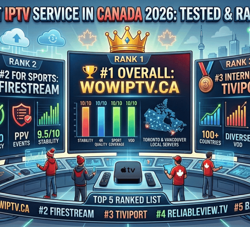 IPTV Canada: The Complete 2026 Guide to the Best Canadian IPTV Service