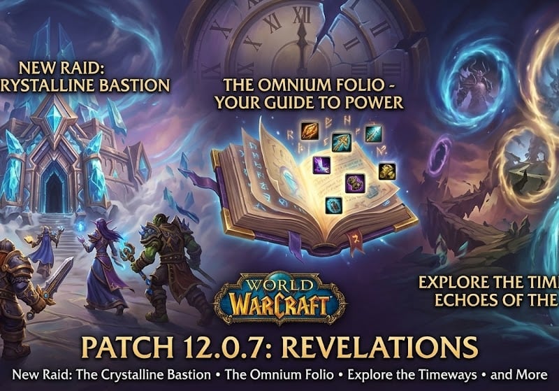 WoW Patch 12.0.7 Revelations: New Raid, Omnium Folio, Timeways and More