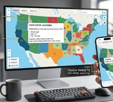 Interactive Data Visualization: Typography Best Practices for Web Maps