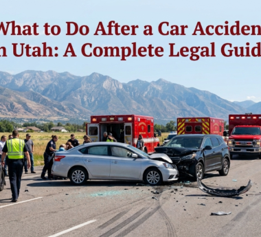What to Do After a Car Accident in Utah: A Complete Legal Guide