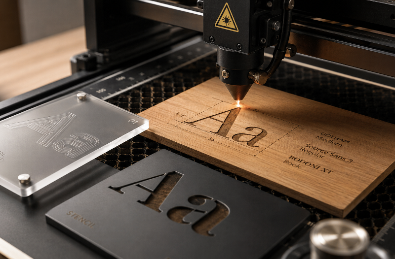 Choosing Fonts for Laser Engraving