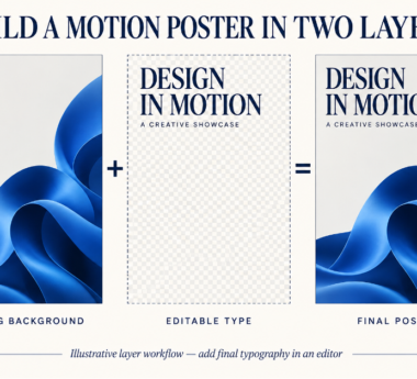 How to Make a Motion Poster with Seedance 2.5 and Keep Text Sharp