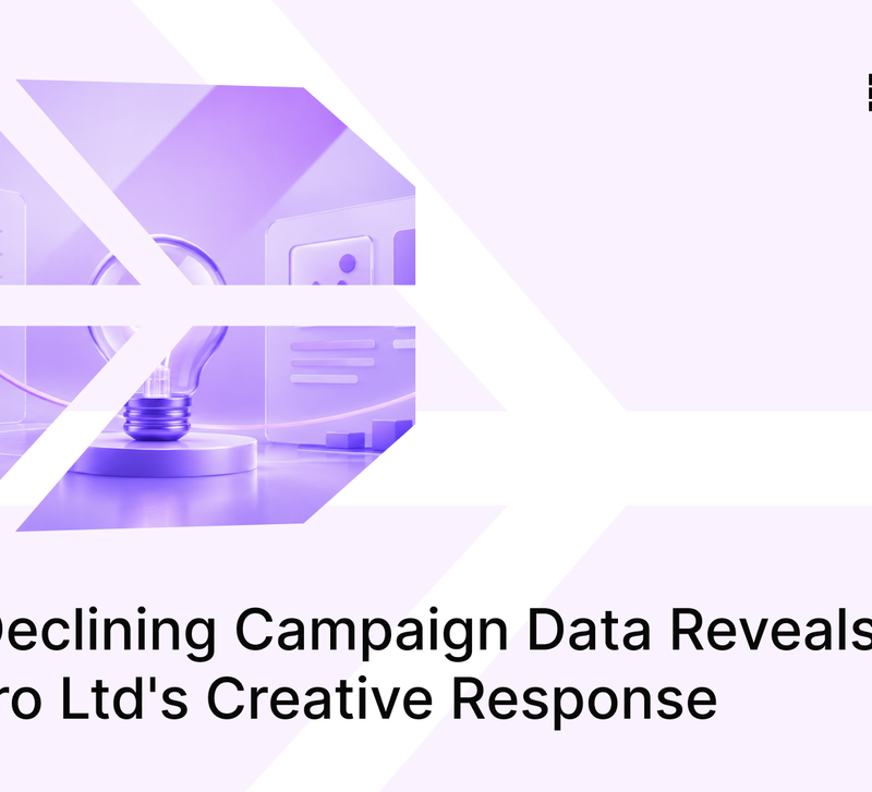 What Declining Campaign Data Reveals: Perfogro Ltd’s Creative Response