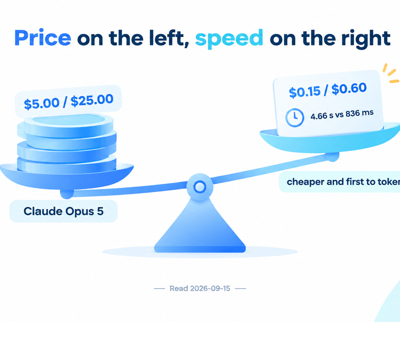DeepSeek V4.1 Flash vs Claude Opus 5: the 33.3x Input Gap Is Only Half the Story