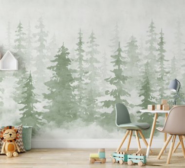 How Fog Wallpaper Adds Depth to Small and Narrow Rooms