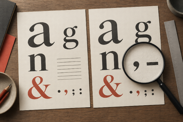 Proof a Typeface With the Words It Must Carry