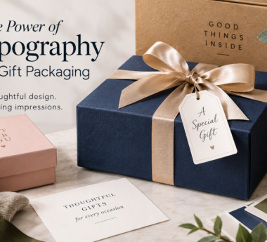 Beyond the Box: How Typography and Visual Design Make Gift Packaging More Memorable