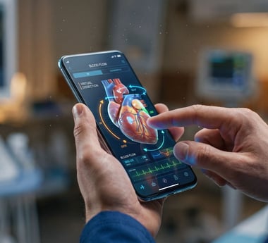 Typography and Interface Choices in 3D Medical Visualization